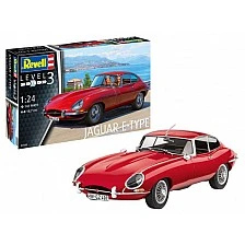 Car Jaguar E-Type coupe - assembly model