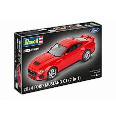 Assembly model, Revell, Car 2024 Ford Mustang GT, Click System, 60 parts