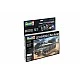 Assembly model, Revell, Leopard 2A6-A6M tank, 168 parts