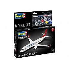 Assembly model, Revell, Airplane, Boeing 737-800 Turkish Airlines, 63 parts