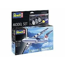 Сглобяем модел, Revell, Самолет, BAe 146-200 AirUK, 63 части