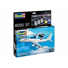 Assembly model, Revell, Airplane, Boeing E-3A, 85 parts