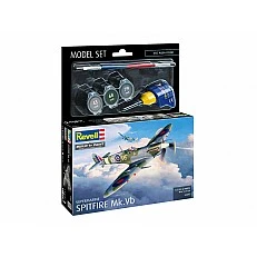 Assembly model, Revell, Airplane, Supermarine Spitfire Mk.Vb, 42 parts