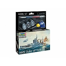 Assembly model, Revell, Battleship MS Duke of York, 45 parts