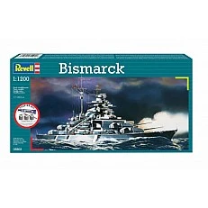 Assembly model, Revell, Bismarck ship starter kit, 31 parts