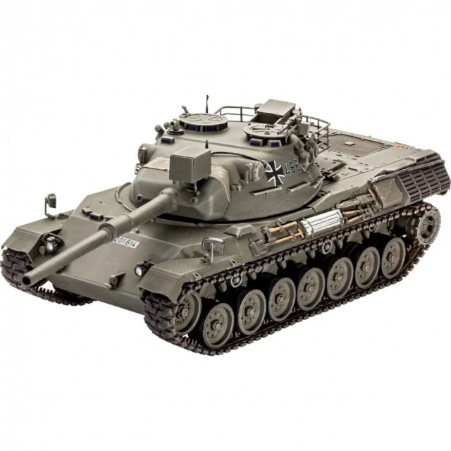 Assembled model German tank, Leopard 1, 260 parts