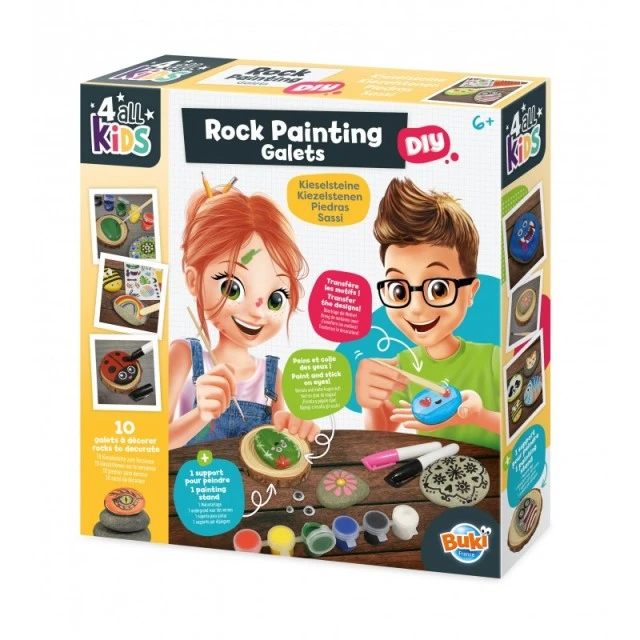 Creative set Rock painting