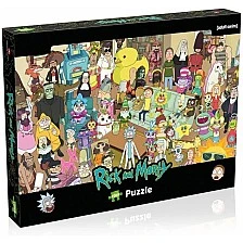 Rick and Morty puzzle, 1000 pieces