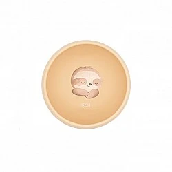 Silicone vacuum feeding bowl, Sassi, Sloth