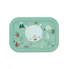 Силиконова разделителна кутия за обяд, Sassi, Мечка