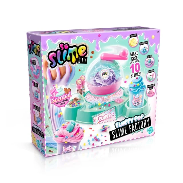 Creative kit, Canal Toys, So Slime, Fluffy Slime Workshop