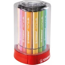Marker set, Stabilo, Trio Scribbi ST368/12-01, 12 colors