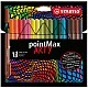 Комплект флумастери, Stabilo, pointMax Arty ST488/18-1-20, 18 цвята
