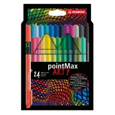 Marker set, Stabilo, pointMax Arty ST488/24-2-20, 24 colors