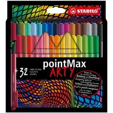 Marker set, Stabilo, pointMax Arty ST488/32-1-20, 32 colors