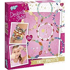 Creative set DIY sweet bracelets, 6 pieces
