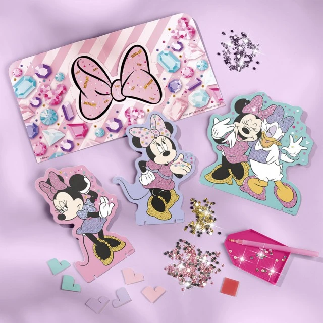 DIY diamond cards Minnie Mouse