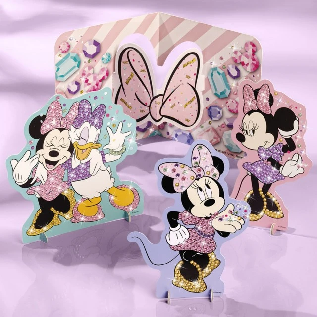 DIY diamond cards Minnie Mouse