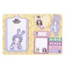 Книжка със залепващи листчета изненада –  Глоуи