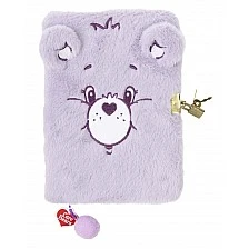 Fluffy Diary, Totum, Care Bears, with Padlock, Blue