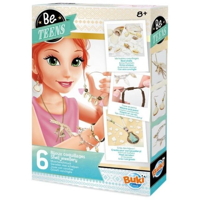 Creative kit, Buki France, DIY, Seashell jewelry