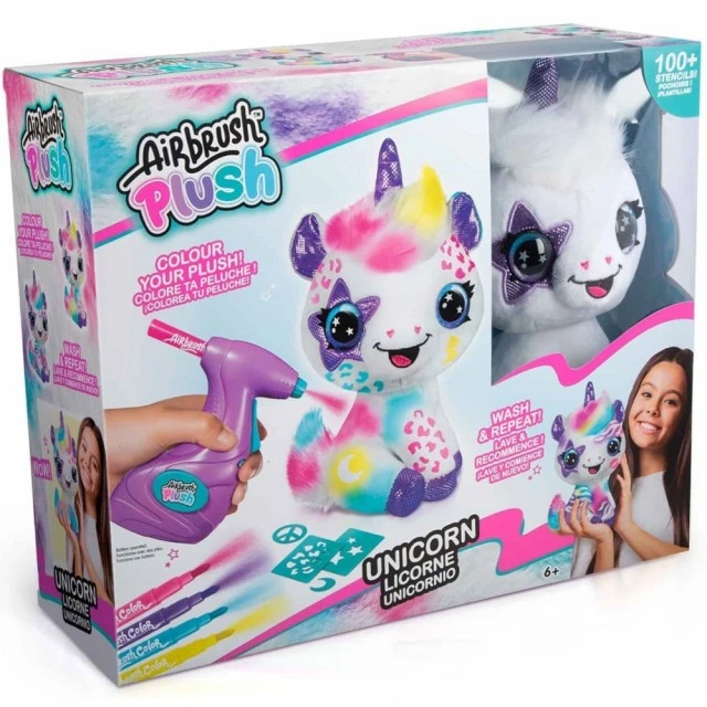 Творчески комплект, Canal Toys, Плюшена играчка за оцветяване, Сладък еднорог