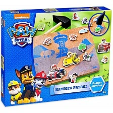 Woodworking set Paw Patrol, Decorate with hammer