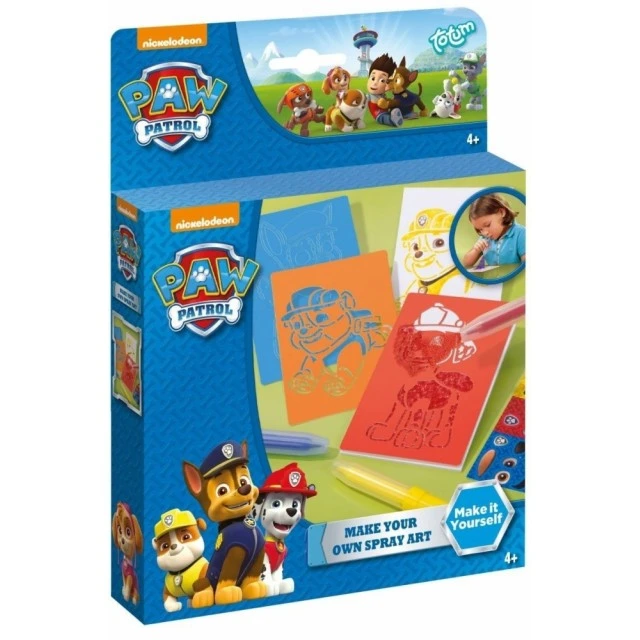 Creative set Paw Patrol, Color yourself with spray pens