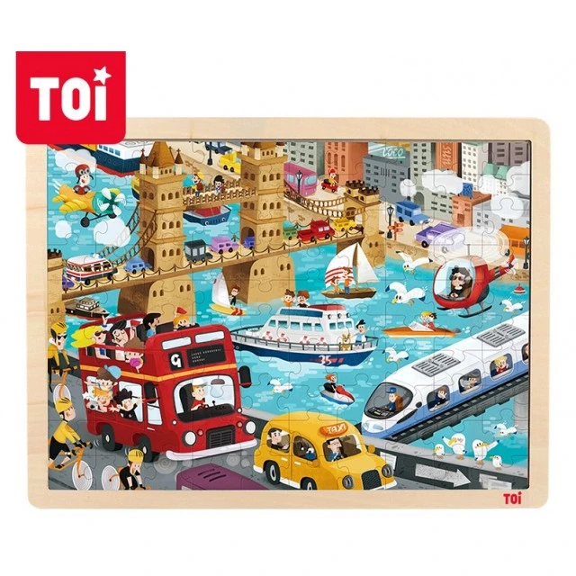 City transport - puzzle 100 pieces