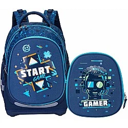 Ученическа раница Kstationery, Made to Last, Start Game 2в1, 43х31х18cм