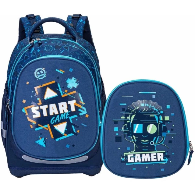Ученическа раница Kstationery, Made to Last, Start Game 2в1, 43х31х18cм