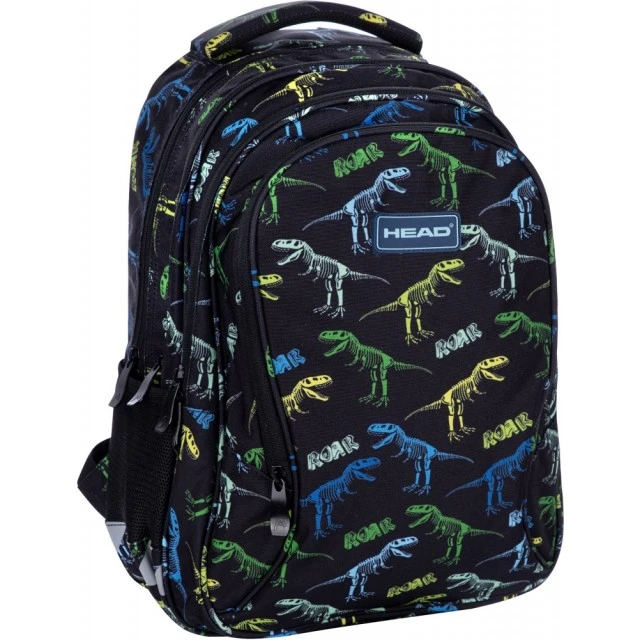 School backpack, Head, Age of Dinosaurs, 39x28x15 cm