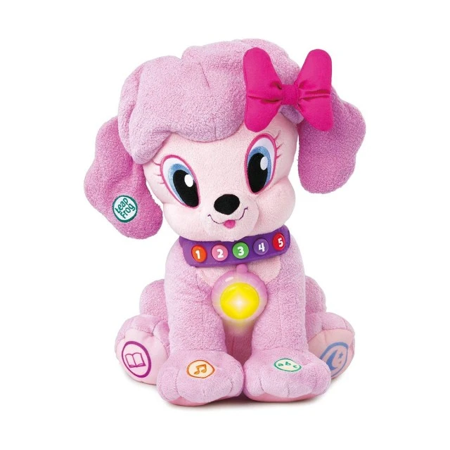 Сензорна играчка кученце - Розово