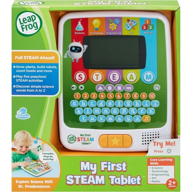 Interactive toy, Vtech, Leap Frog, My first STEAM tablet