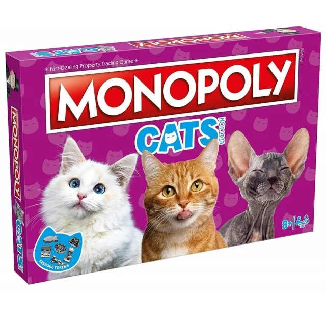 Board game Monopoly, Cats