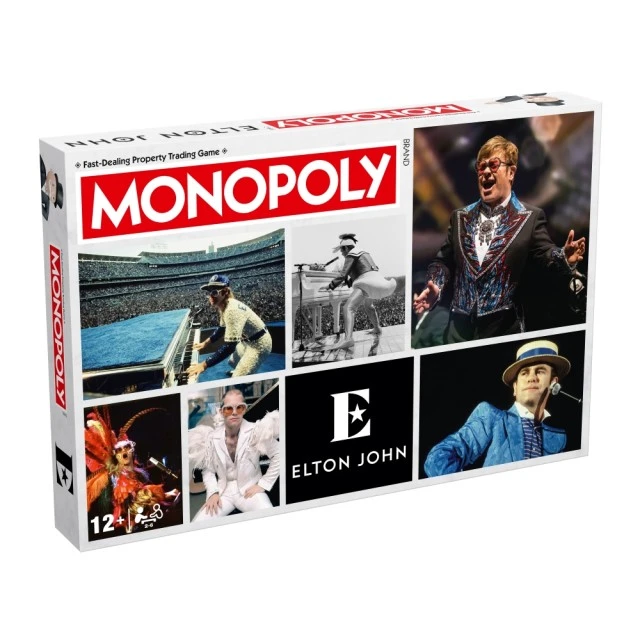 Board game, Winning Moves, Monopoly, Elton John