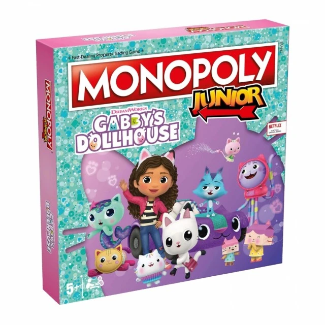 Monopoly board game, Gabby′s Dollhouse