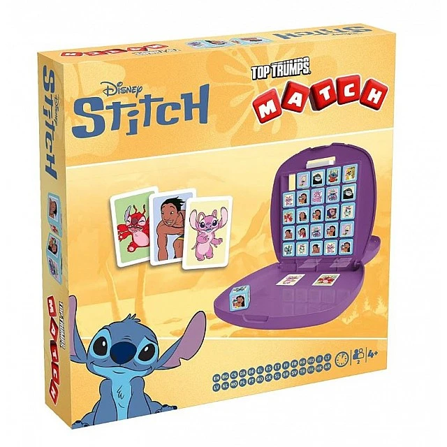 Настолна игра, Winning Moves, Top Trumps Match, Stitch
