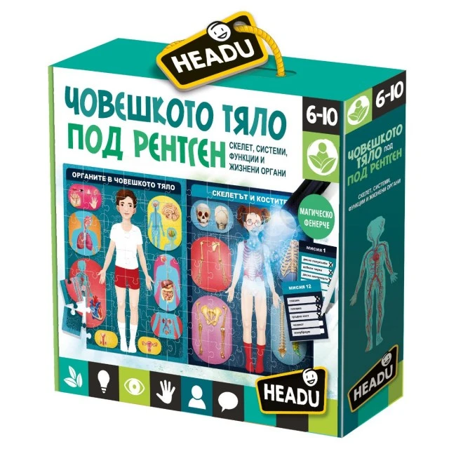 Опознай човешкото тяло под рентген