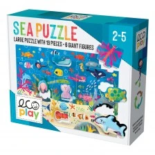 Educational puzzle - At the bottom of the sea