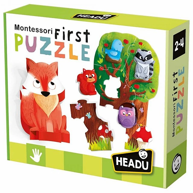 My first puzzle In the forest - Montessori
