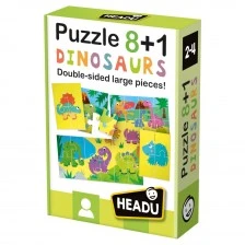 Set of puzzles 8 pcs. – Dinosaurs