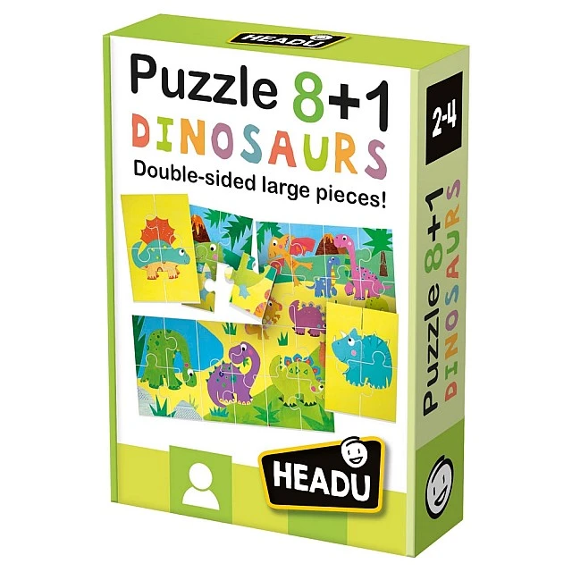 Set of puzzles 8 pcs. – Dinosaurs