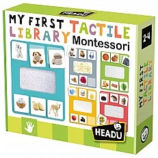 Educational Game, Headu, My First Tactile Library, Montessori