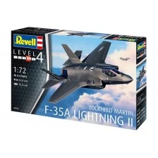 Airplane Lockheed Martin F-35A Lightning assembly model