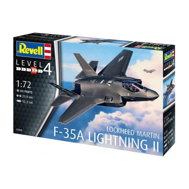 Airplane Lockheed Martin F-35A Lightning assembly model
