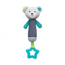 Soft toy with comb and whistle 0m+ BEARS
