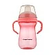 Cup with straw 250 ml pink