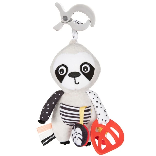 Interactive toy with clip Boo