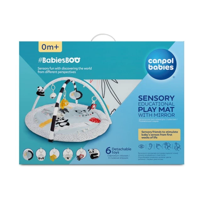 Sensory play mat Boo